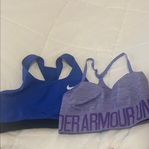 Under Armour Nike Sports Bras and Adidas Sports Bra